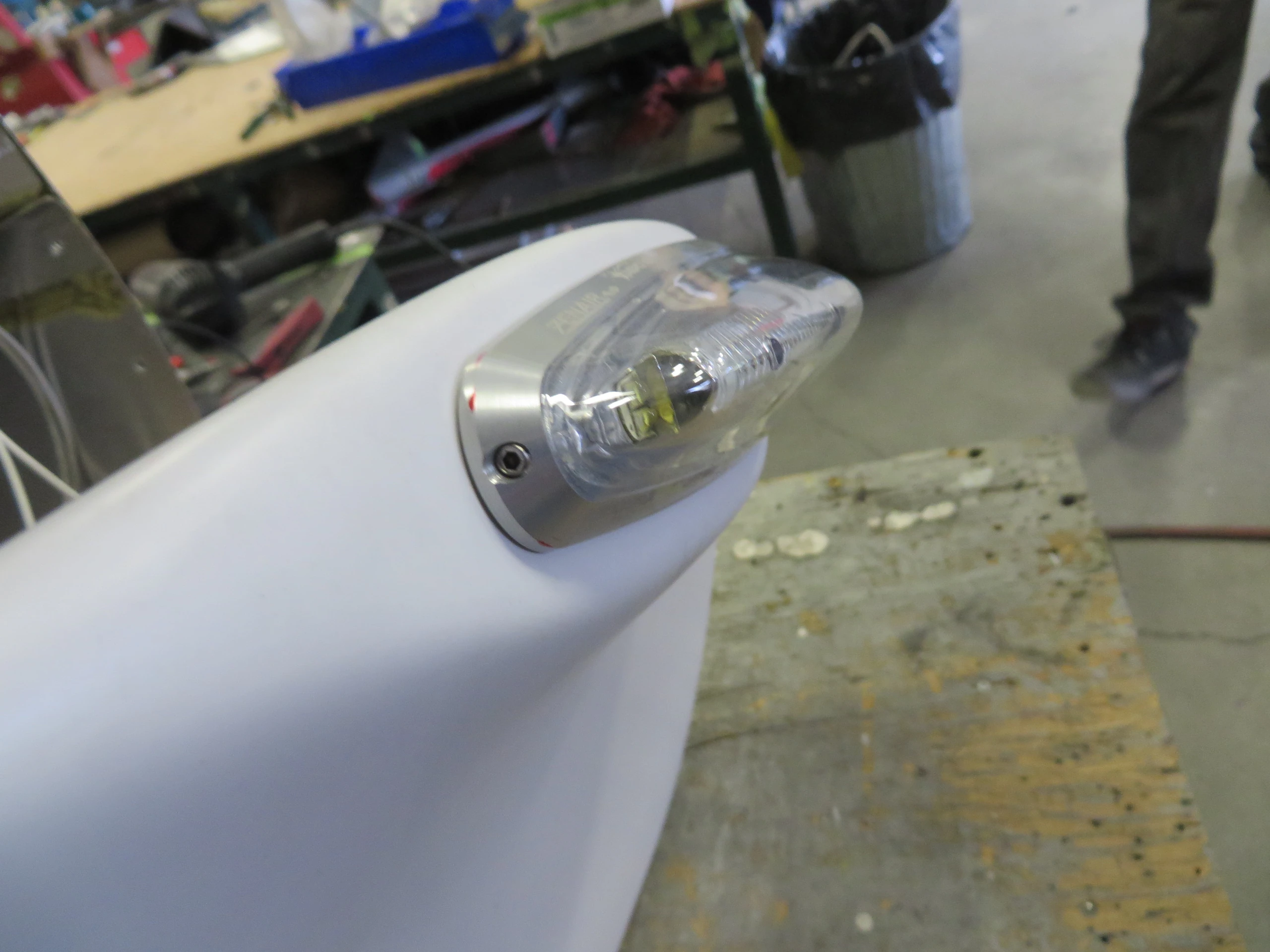 Навигационные и проблесковые огни — Монтажная планка